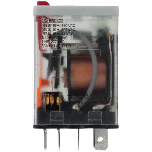 Main product image of 120V DPDT 8 Pin Miniature Socket Relay (15A)