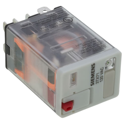 Main product image of 120V DPDT 8 Pin Miniature Socket Relay (15A)