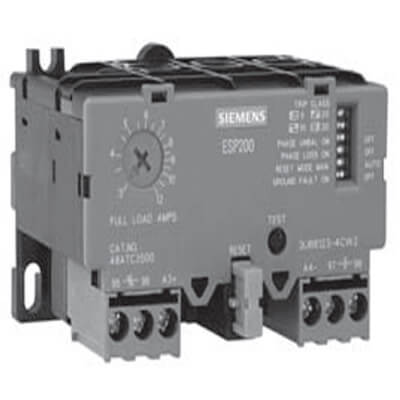Main product image of 25-100 Amp, 3 Phase Manual/Automatic Overload Relay (Solid State - Class 48)