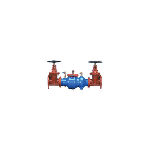 Main product image of 4" Wilkins 350ADABG Double Check Valve Assembly w/ Grooved End Butterfly Valves