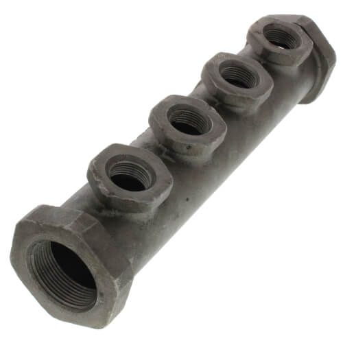Main product image of Manifold, Cast 4 NPT Port (1-1/2" x (4) 3/4" x 1-1/2")