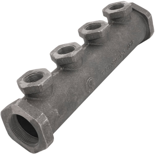 Main product image of Manifold, Cast 4 NPT Port (2" x (4) 1" x 1-1/2")