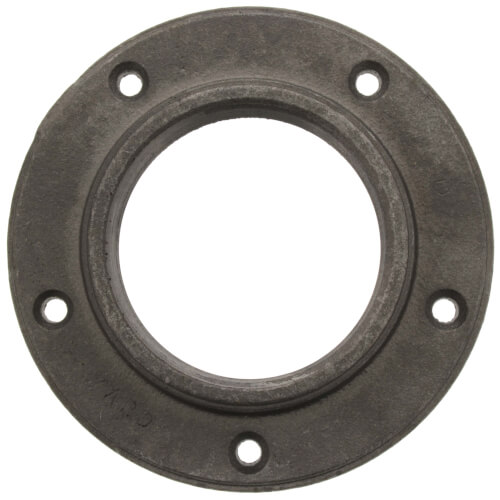 Main product image of 4" Black Cast Iron Floor Flange Class 125