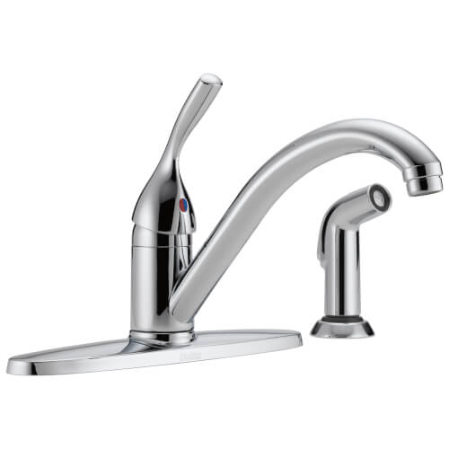 Main product image of Classic Single Handle Kitchen Faucet with Spray (DST)