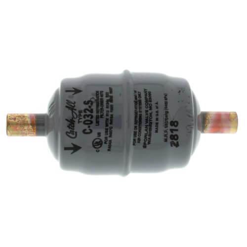 Main product image of C-032-S 1/4" ODF Solder Liquid Line Filter Drier 0 - 1/2 Ton (3 Cubic Inches)