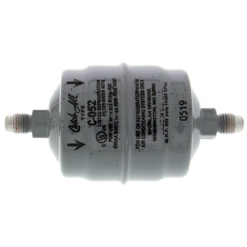 Main product image of C-052 1/4" SAE Flare Liquid Line Filter Drier 1/3 - 2 Ton (5 Cubic Inches)