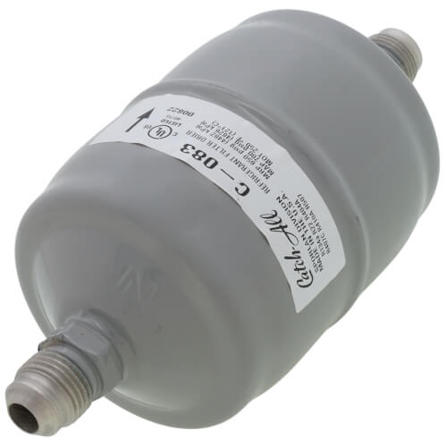 Main product image of C-083 3/8" SAE Flare Liquid Line Filter Drier 3/4 to 2-1/2 Ton (8 Cubic Inches)