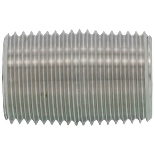 Main product image of 3/8" x Close Stainless Steel Nipple