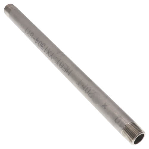 Main product image of 3/8" x 10" Stainless Steel Nipple
