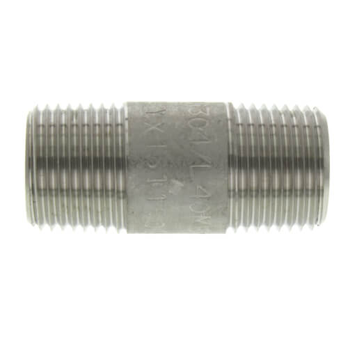 Main product image of 3/8" x 1-1/2" Stainless Steel Nipple