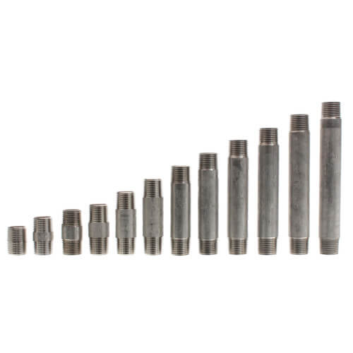 Main product image of 1/2" Stainless Steel Nipple Set (Close to 6" Length)