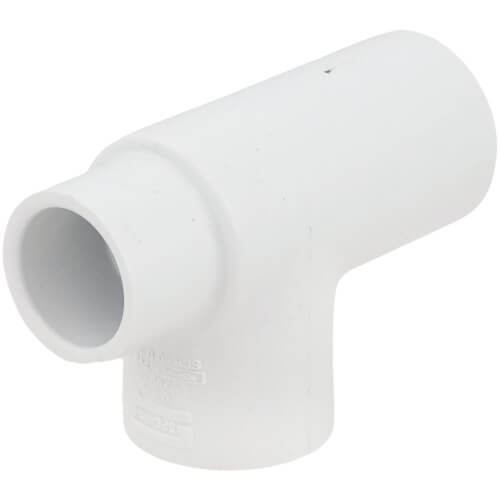 Main product image of 3/4" x 1/2" x 3/4" PVC Sch. 40 Reducing Tee