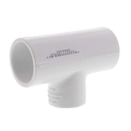 3/4" x 3/4" x 1/2" PVC Sch. 40 Reducing Tee