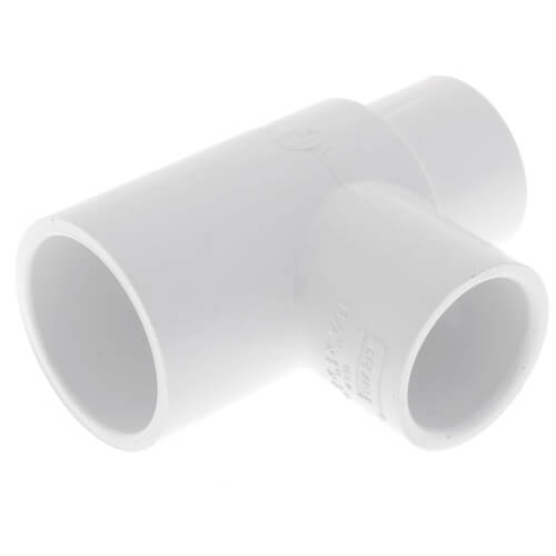 Main product image of 1-1/4" x 1" x 1" PVC Sch. 40 Reducing Tee