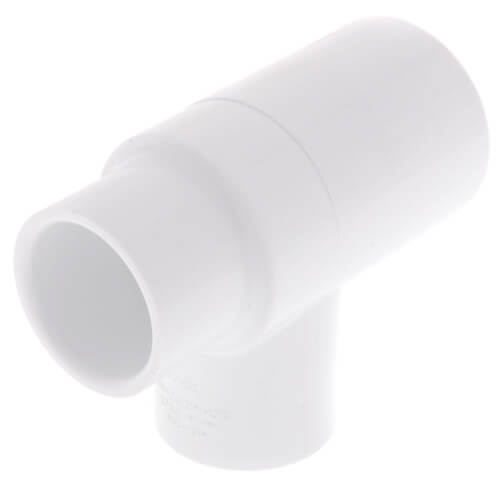 Main product image of 1-1/4" x 1" x 1" PVC Sch. 40 Reducing Tee