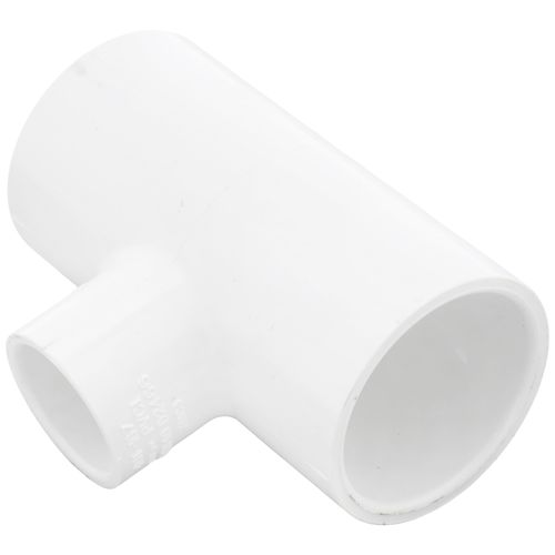 Main product image of 1-1/4" x 1-1/4" x 3/4" PVC Sch. 40 Reducing Tee