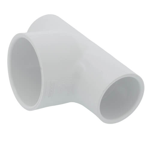 Main product image of 1-1/4" x 1-1/4" x 2" PVC Sch. 40 Reducing Tee