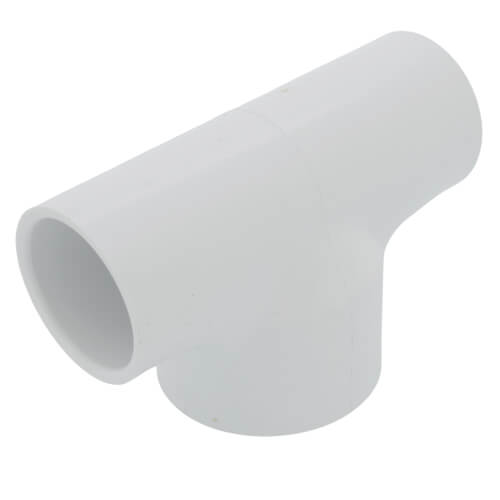 Main product image of 1-1/4" x 1-1/4" x 2" PVC Sch. 40 Reducing Tee
