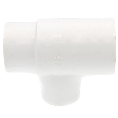Main product image of 1-1/2" x 1-1/4" x 1" PVC Sch. 40 Reducing Tee