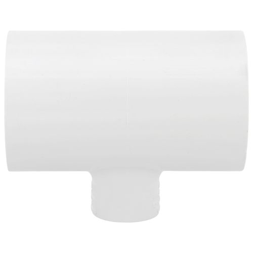 Main product image of 1-1/2" x 1-1/2" x 1/2" PVC Sch. 40 Reducing Tee