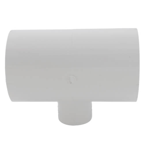 Main product image of 2-1/2" x 2-1/2" x 1" PVC Sch. 40 Reducing Tee