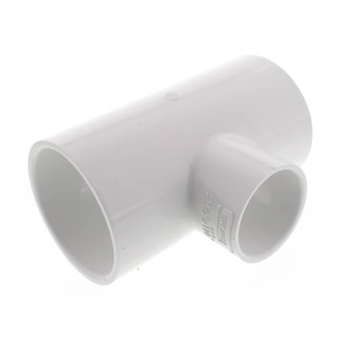Main product image of 2-1/2" x 2-1/2" x 1-1/2" PVC Sch. 40 Reducing Tee