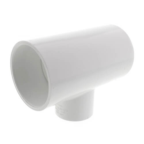 Main product image of 2-1/2" x 2-1/2" x 1-1/2" PVC Sch. 40 Reducing Tee
