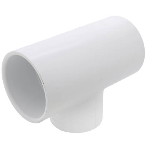 Main product image of 2-1/2" x 2-1/2" x 2" PVC Sch. 40 Reducing Tee