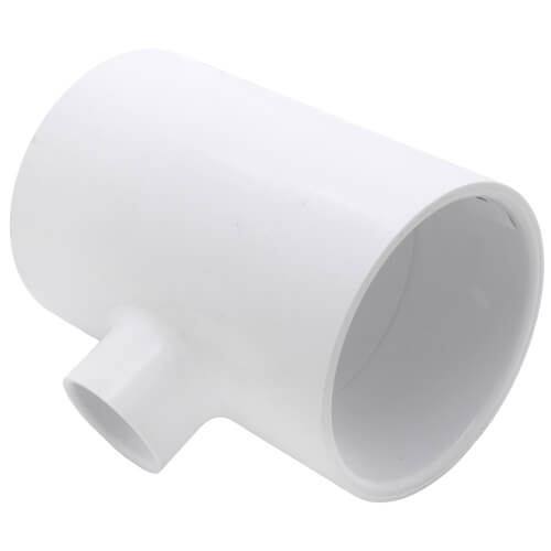 Main product image of 3" x 3" x 1" PVC Sch. 40 Reducing Tee