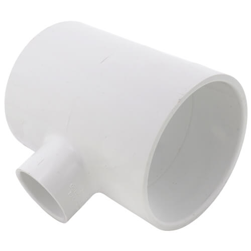 Main product image of 4" x 4" x 1-1/2" PVC Sch. 40 Reducing Tee