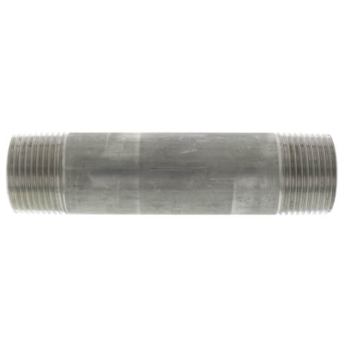 3/4" x 4" Stainless Steel Nipple