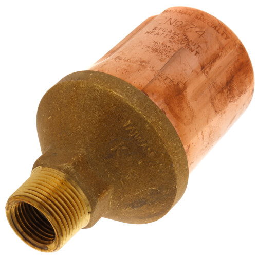 Main product image of 74, 1/2" x 3/4" Straight Steam Unit Heater Air Valve