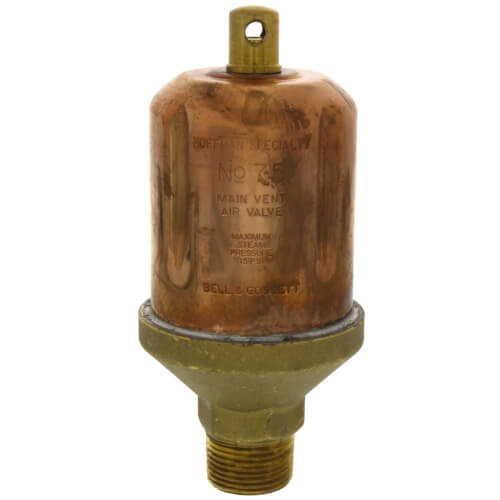 Main product image of 75, 1/2" x 3/4" Straight Steam Main Air Valve