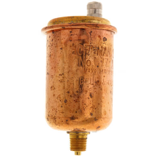 401497 Hoffman 401497 77, 1/8" Straight Water Vent Valve