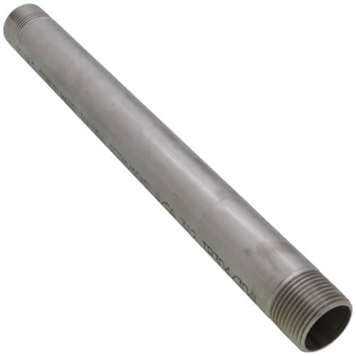 Main product image of 1" x 12" Stainless Steel Nipple