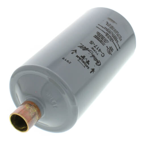 Main product image of C-417-S 7/8" ODF Solder Liquid Line Filter Drier 5 to 15 Ton (41 Cubic Inches)