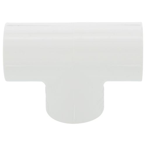 Main product image of 1/2" PVC Sch. 40 Threaded Tee (Socket x FIPT)