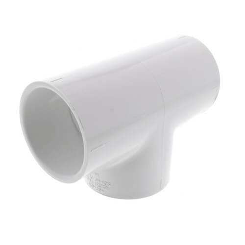 Main product image of 1-1/2" PVC Sch. 40 Threaded Tee (Socket x FIPT)