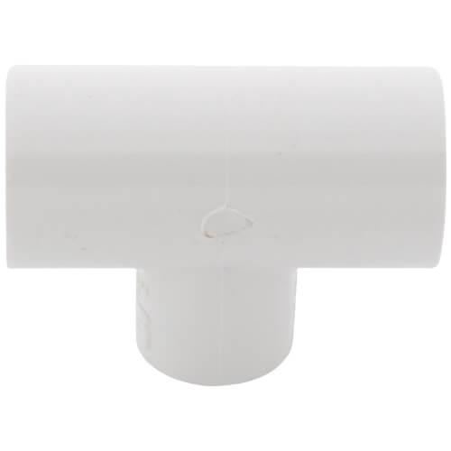 Main product image of 1/2" x 1/2" x 1/4" PVC Sch. 40 Threaded Tee (Socket x FIPT)
