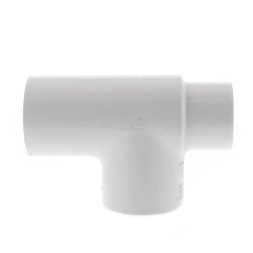 Main product image of 3/4" x 1/2" x 3/4" PVC Sch. 40 Threaded Tee (Socket x FIPT)