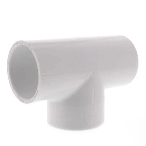 Main product image of 1-1/4" x 1" x 3/4" PVC Sch. 40 Threaded Tee (Socket x FIPT)