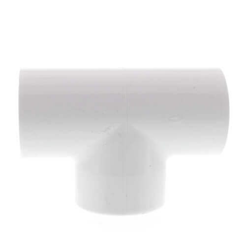 Main product image of 1-1/4" x 1" x 3/4" PVC Sch. 40 Threaded Tee (Socket x FIPT)