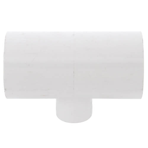 Main product image of 1-1/4" x 1-1/4" x 1/2" PVC Sch. 40 Threaded Tee (Socket x FIPT)