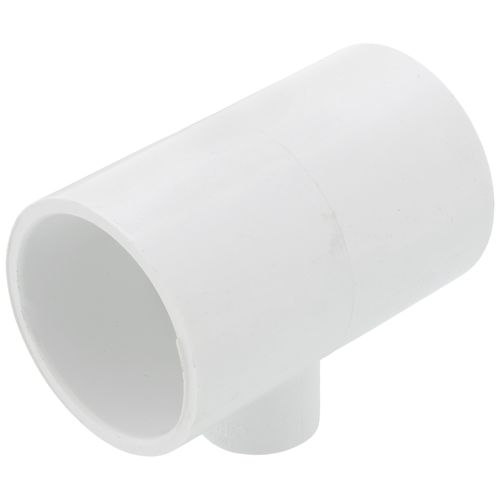 Main product image of 1-1/2" x 1-1/2" x 1/2" PVC Sch. 40 Threaded Tee (Socket x FIPT)