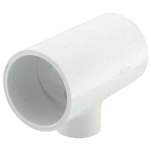 Main product image of 1-1/2" x 1-1/2" x 3/4" PVC Sch. 40 Threaded Tee (Socket x FIPT)