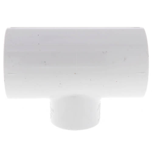 Main product image of 1-1/2" x 1-1/2" x 1" PVC Sch. 40 Threaded Tee (Socket x FIPT)
