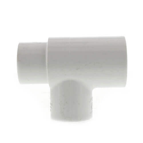 Main product image of 2" x 1-1/2" x 1" PVC Sch. 40 Threaded Tee (Socket x FIPT)