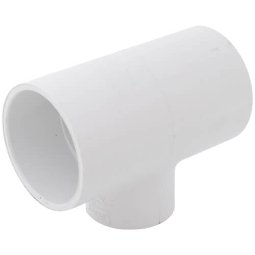 Main product image of 2" x 2" x 1-1/4" PVC Sch. 40 Threaded Tee (Socket x FIPT)