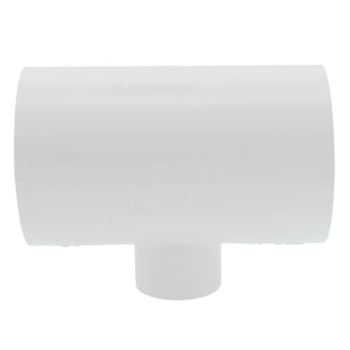 Main product image of 2-1/2" x 2-1/2" x 1" PVC Sch. 40 Threaded Tee (Socket x FIPT)