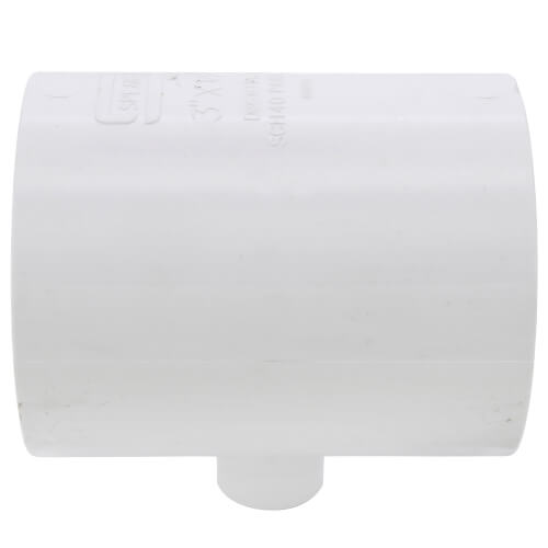 Main product image of 3" x 3" x 1/2" PVC Sch. 40 Threaded Tee (Socket x FIPT)